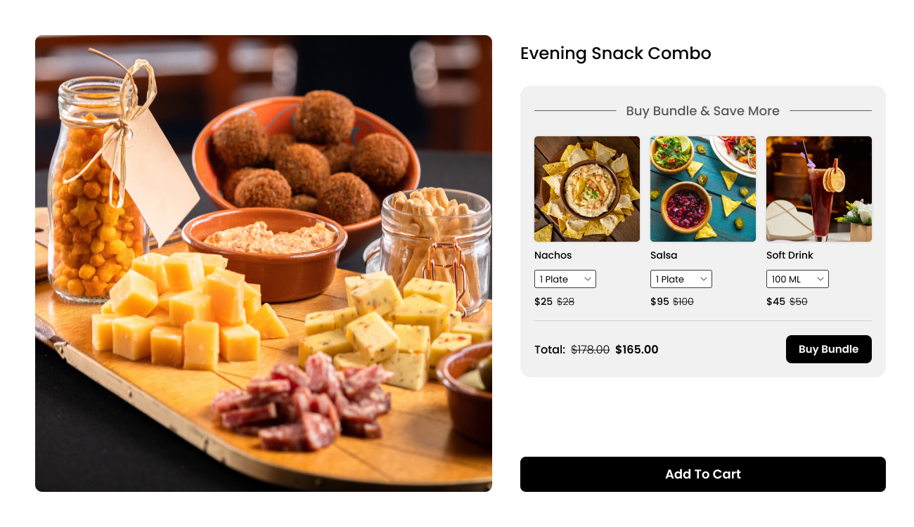 Product Bundles Food & Beverage