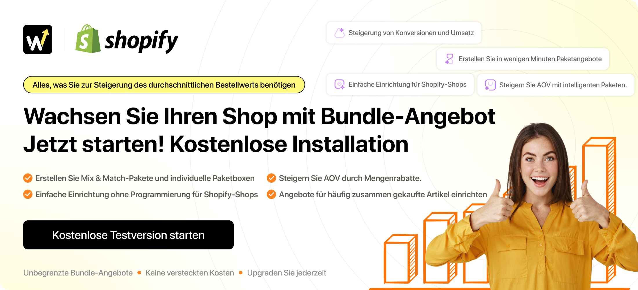Lassen Sie Ihren Shop mit dem Wizio Bundle Offer wachsen – Starten Sie noch heute Ihren kostenlosen Test